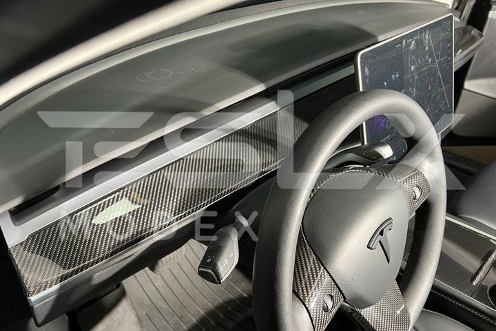 For 2020-2024 Tesla Model Y Interior Upper Instrument Cover