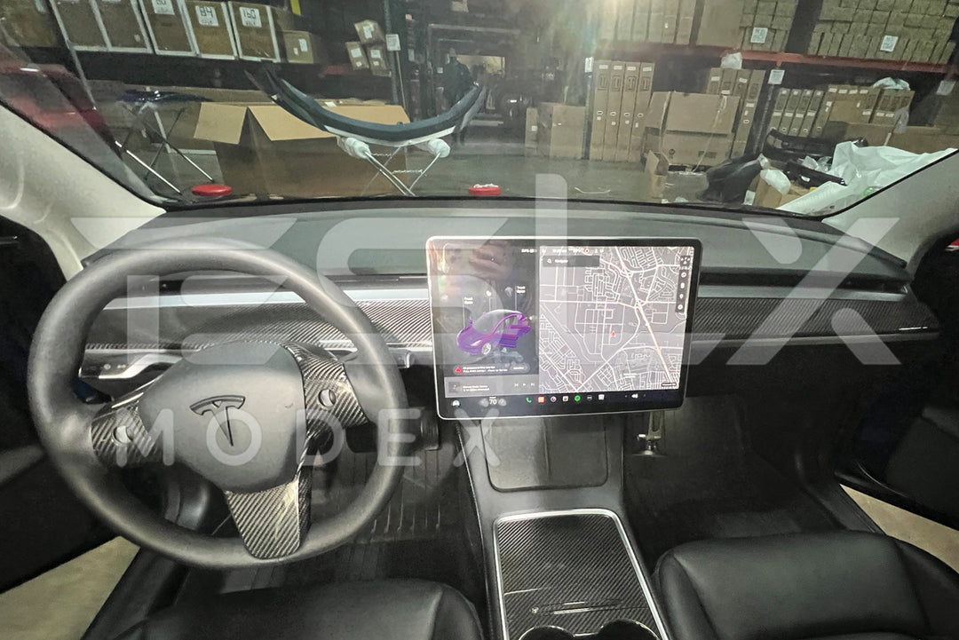 For 2020-2024 Tesla Model Y Interior Upper Instrument Cover