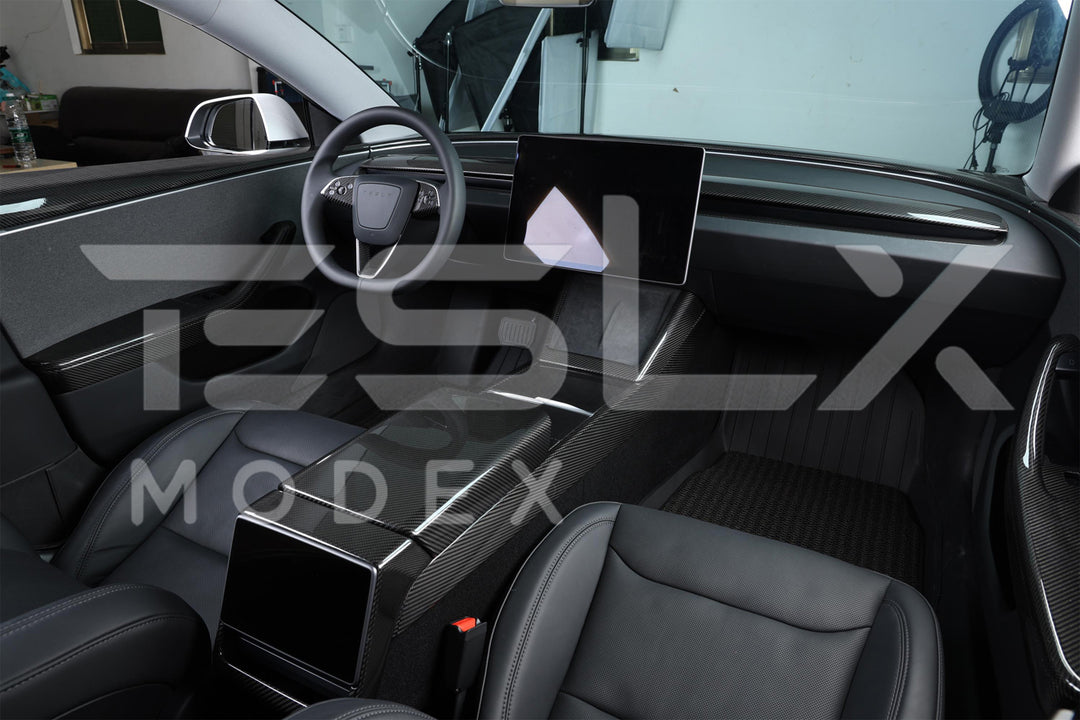 For 2025-Present Tesla Model Y Interior Center Console Panel Cover Pair
