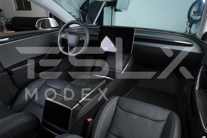 For 2025-Present Tesla Model Y Interior Center Console Panel Cover Pair