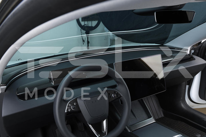 For 2025-Present Tesla Model Y Interior Upper Instrument Panel Cover