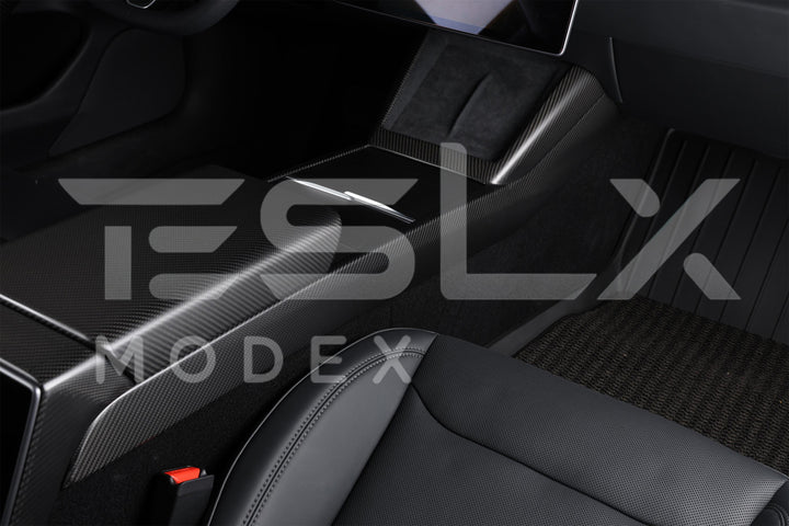 For 2025-Present Tesla Model Y Interior Center Console Panel Cover Pair