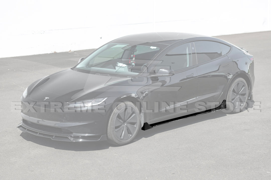 For 2024-Present Tesla Model 3 Performance Style Side Skirts Rockers