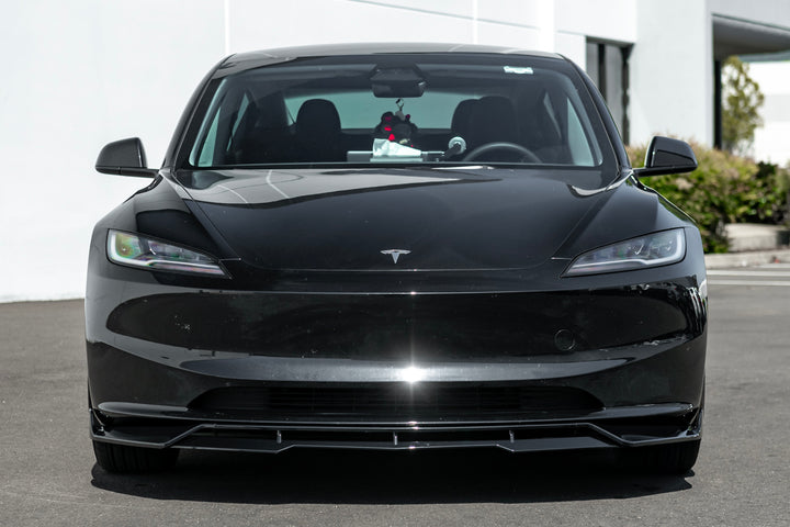 For 2024-Present Tesla Model 3 Performance Style Front Lip Splitter