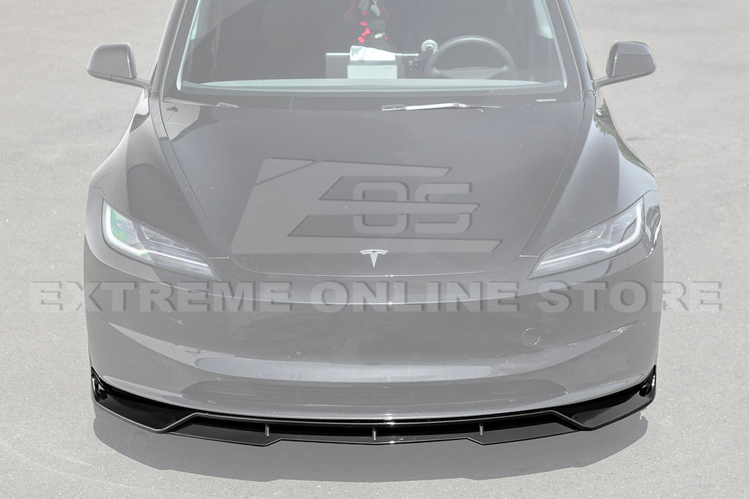 For 2024-Present Tesla Model 3 Performance Style Front Splitter Lip