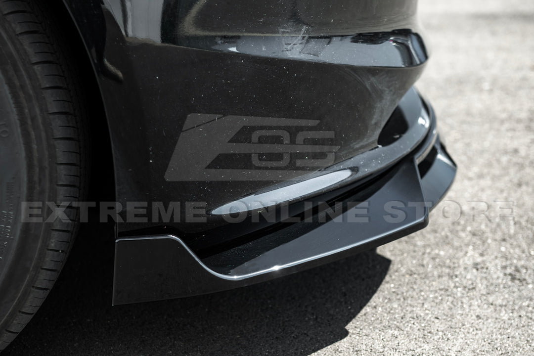 For 2024-Present Tesla Model 3 Performance Style Front Splitter Lip