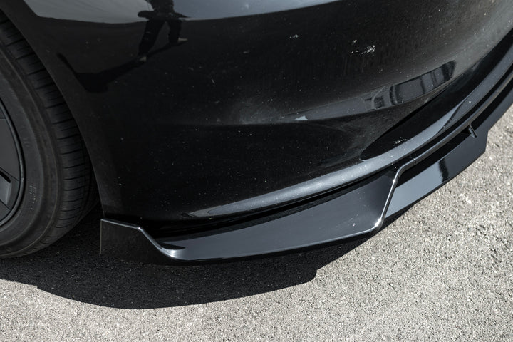 For 2024-Present Tesla Model 3 Performance Style Front Lip Splitter