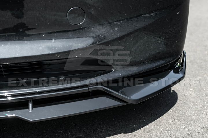 For 2024-Present Tesla Model 3 Performance Style Front Splitter Lip