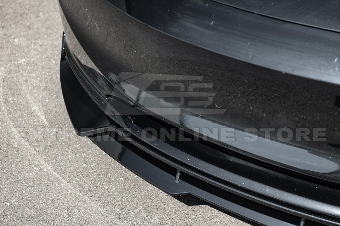 For 2024-Present Tesla Model 3 Performance Style Front Splitter Lip