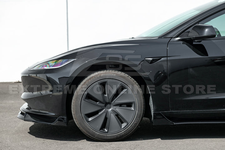 For 2024-Present Tesla Model 3 Performance Style Front Splitter Lip