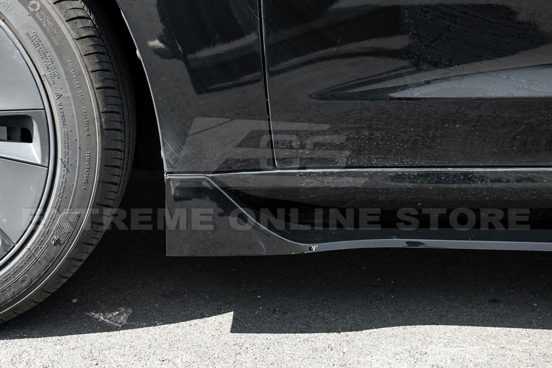 For 2024-Present Tesla Model 3 Performance Style Side Skirts Rockers