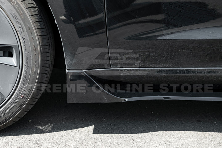 For 2024-Present Tesla Model 3 Performance Style Side Skirts Rockers