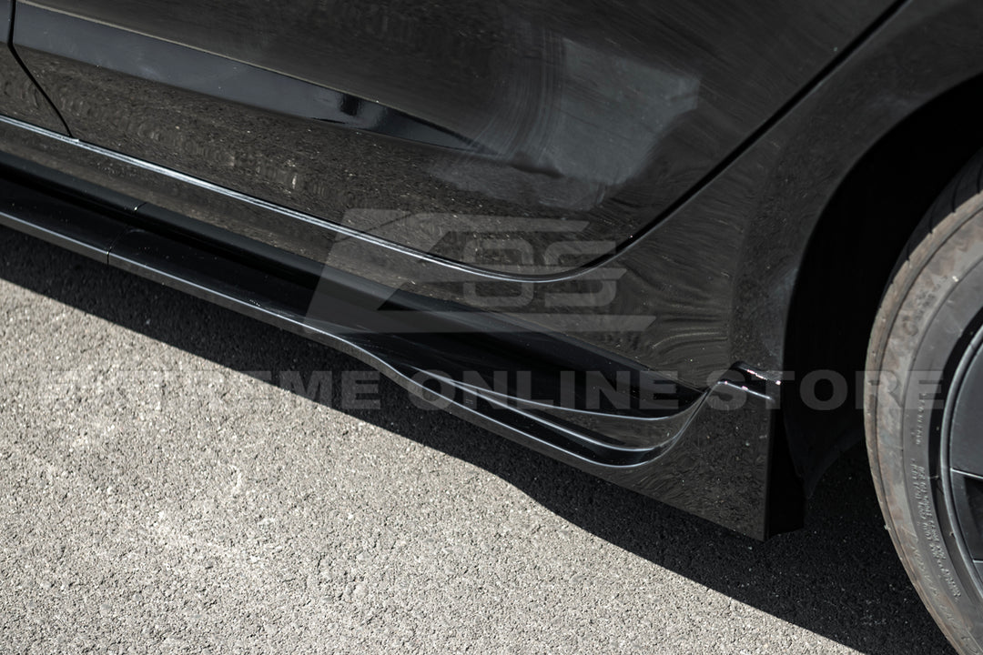 For 2024-Present Tesla Model 3 Performance Style Side Skirts Rockers