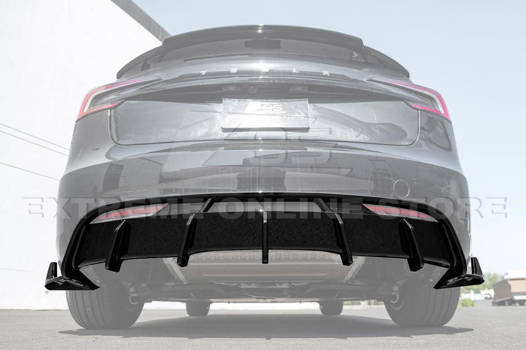 For 2024-Present Tesla Model 3 Performance Style Rear Diffuser Lip