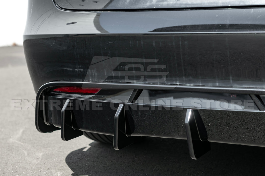 For 2024-Present Tesla Model 3 Performance Style Rear Diffuser Lip
