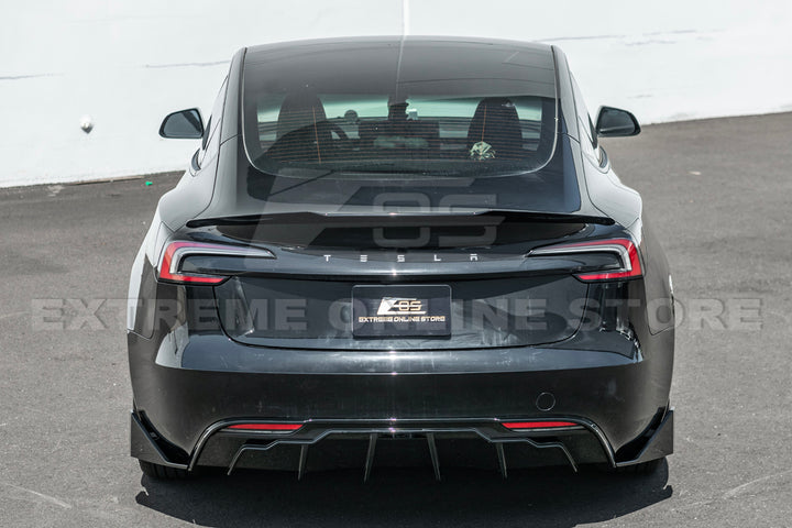 For 2024-Present Tesla Model 3 Track Style Rear Diffuser Lip