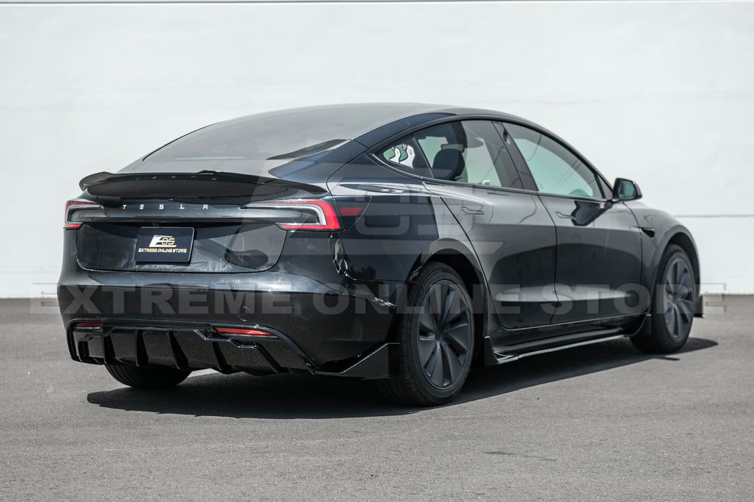 For 2024-Present Tesla Model 3 Track Style Rear Trunk Spoiler