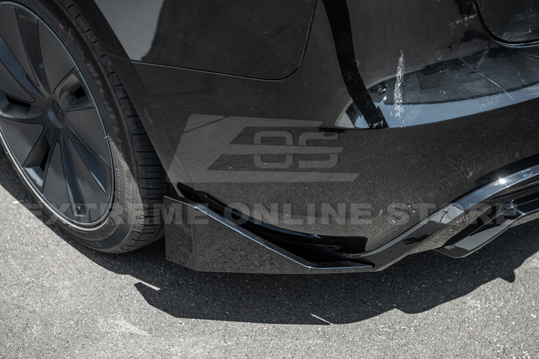 For 2024-Present Tesla Model 3 Track Style Rear Diffuser Lip