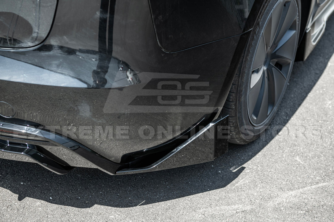 For 2024-Present Tesla Model 3 Track Style Rear Diffuser Lip