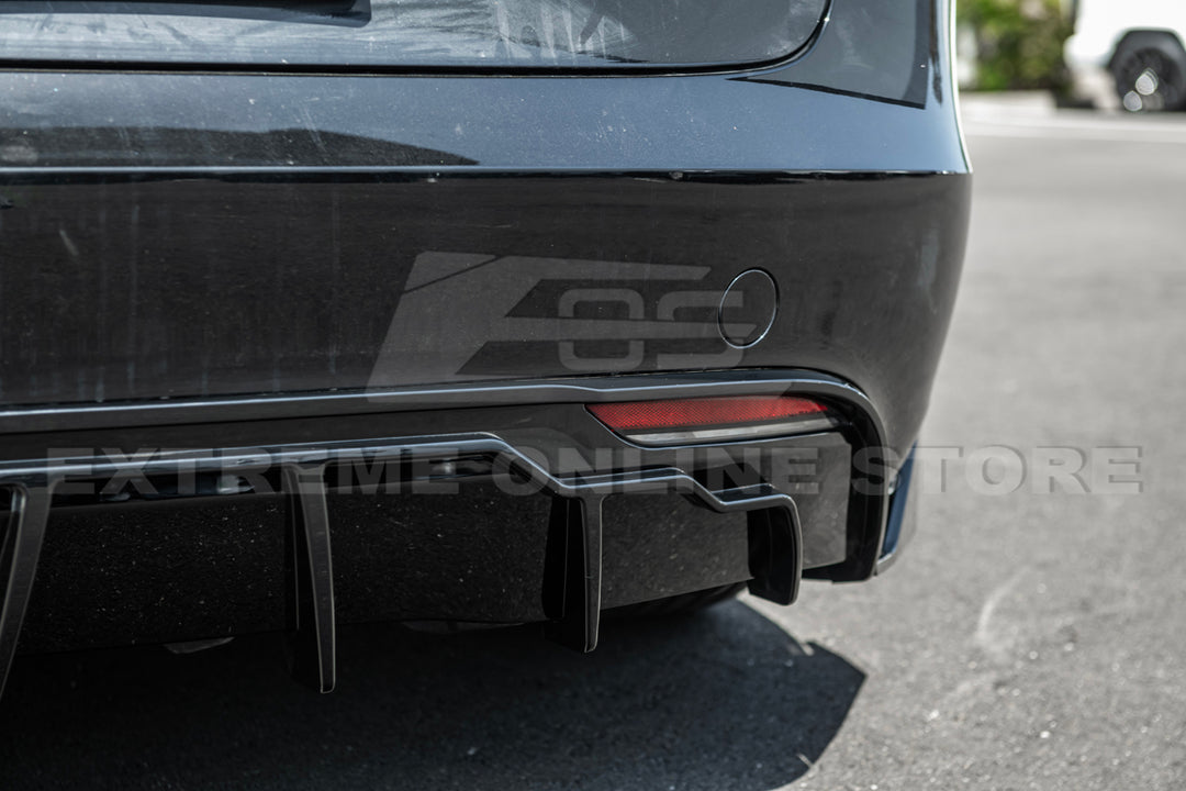 For 2024-Present Tesla Model 3 Track Style Rear Diffuser Lip