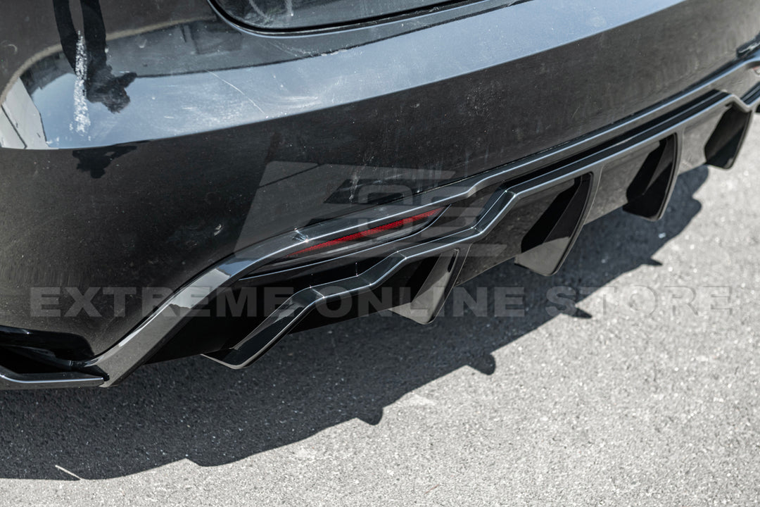 For 2024-Present Tesla Model 3 Track Style Rear Diffuser Lip