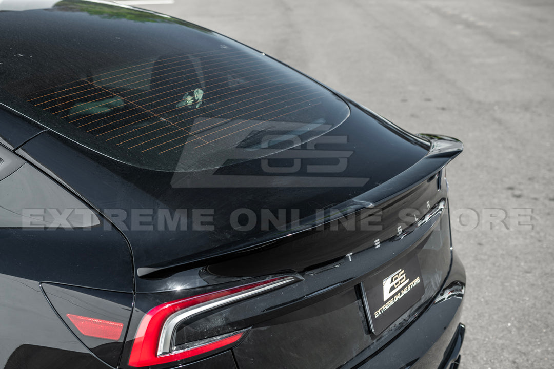 For 2024-Present Tesla Model 3 Track Style Rear Trunk Spoiler