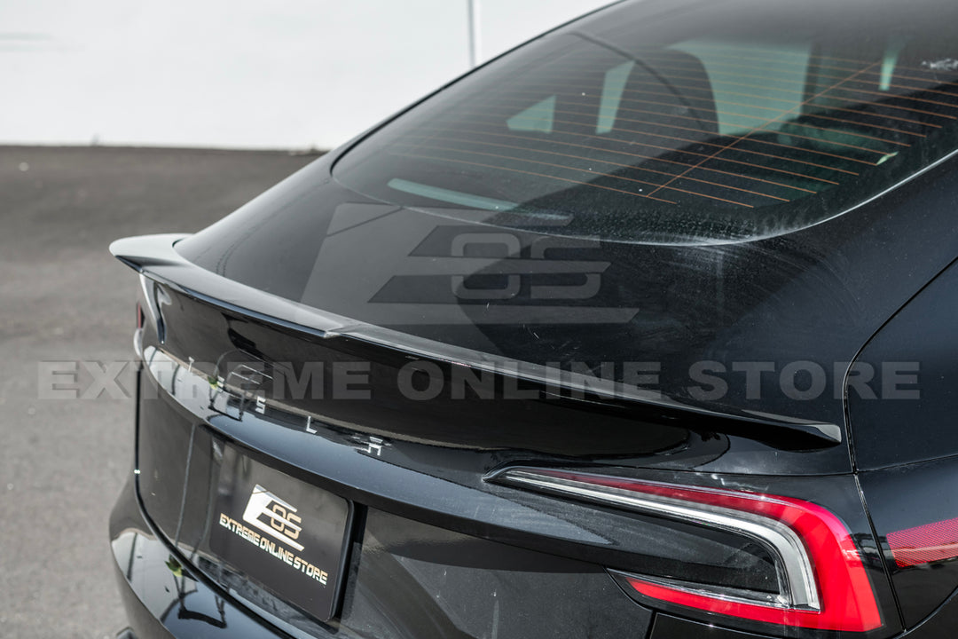 For 2024-Present Tesla Model 3 Track Style Rear Trunk Spoiler