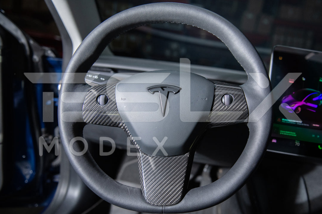 For 2020-2023 Tesla Model 3 Interior Steering Wheel Cover