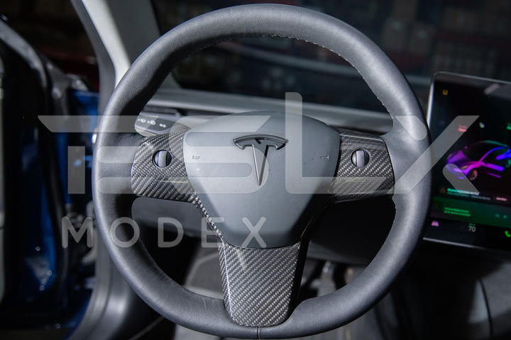 For 2020-2023 Tesla Model 3 Interior Steering Wheel Cover
