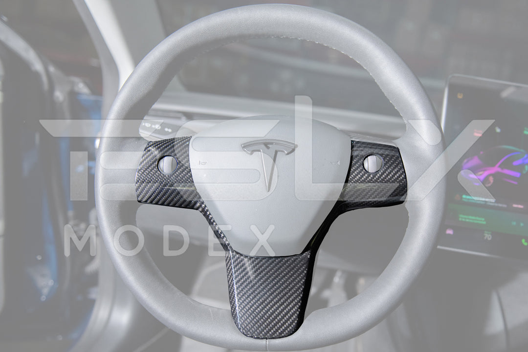 For 2020-2023 Tesla Model 3 Interior Steering Wheel Cover