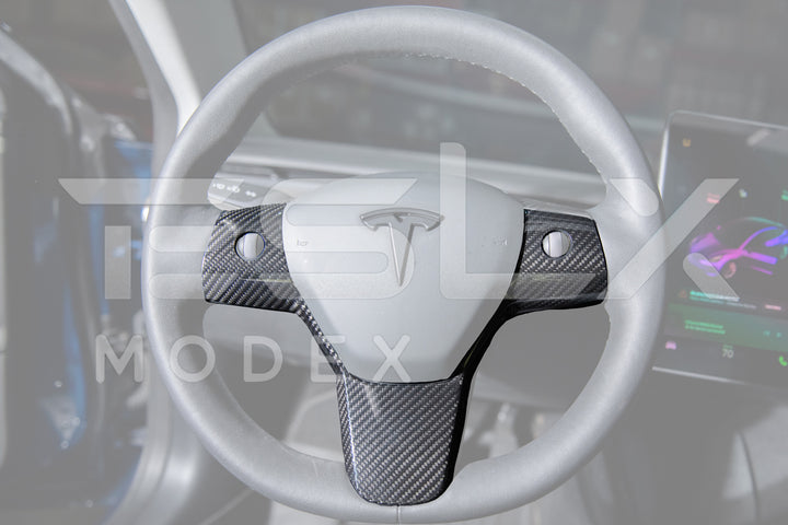 For 2020-2023 Tesla Model 3 Interior Steering Wheel Cover