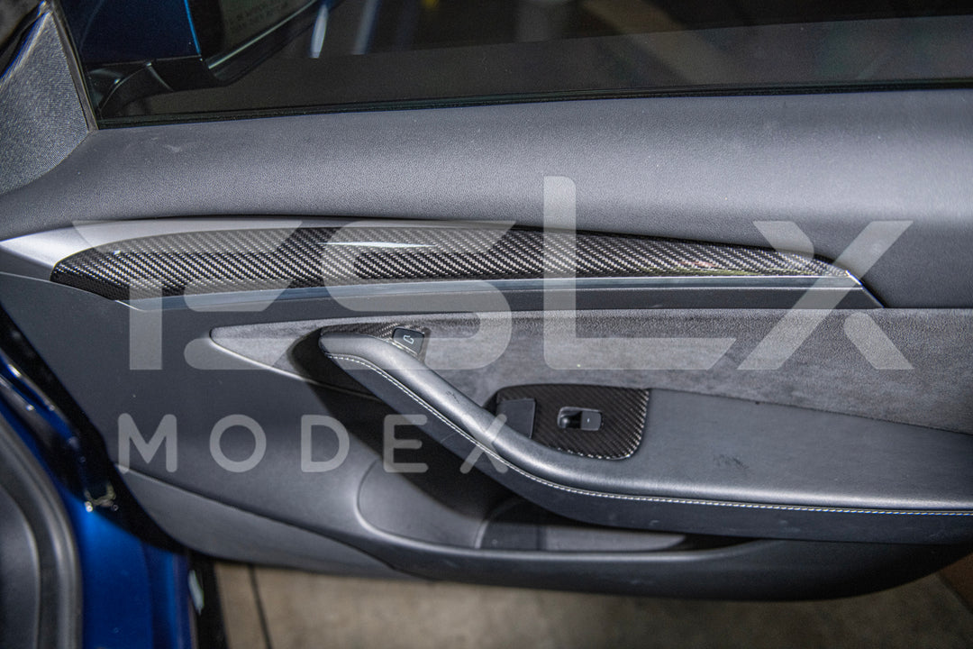 For 2020-2023 Tesla Model 3 Interior Front Door Side Panel Cover