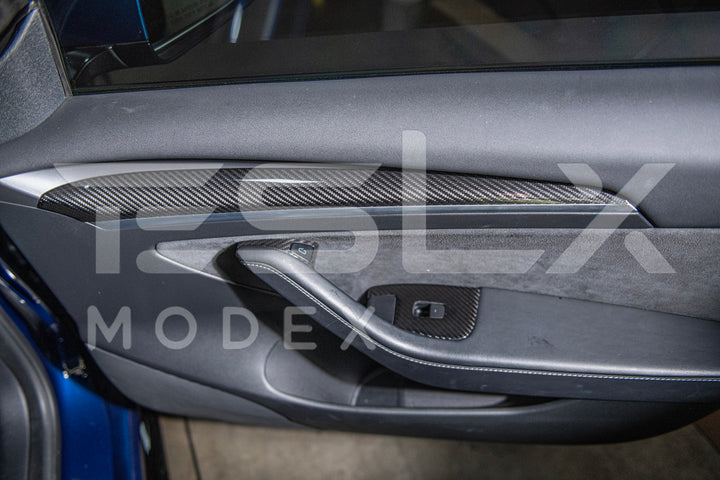 For 2020-2023 Tesla Model 3 Interior Front Door Side Panel Cover