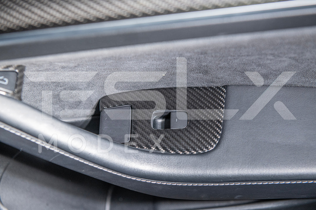 For 2020-2023 Tesla Model 3 Interior Glass Lifting Panel Cover