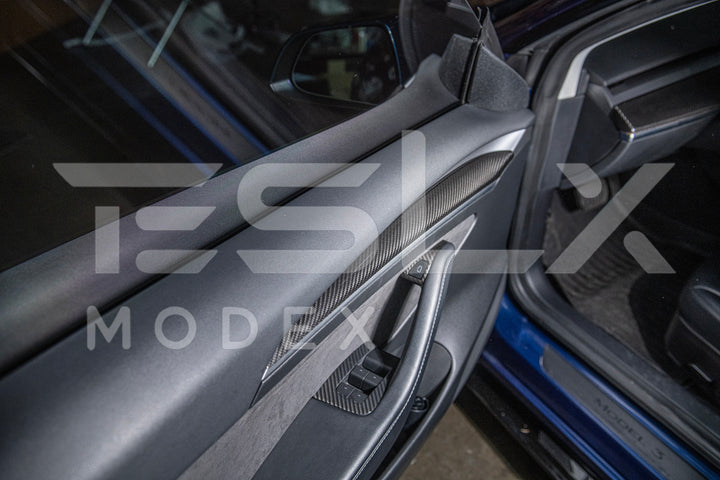 For 2020-2023 Tesla Model 3 Interior Front Door Side Panel Cover