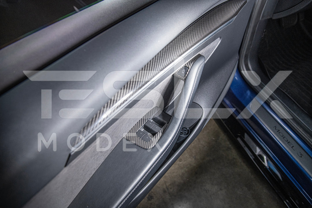 For 2020-2023 Tesla Model 3 Interior Glass Lifting Panel Cover