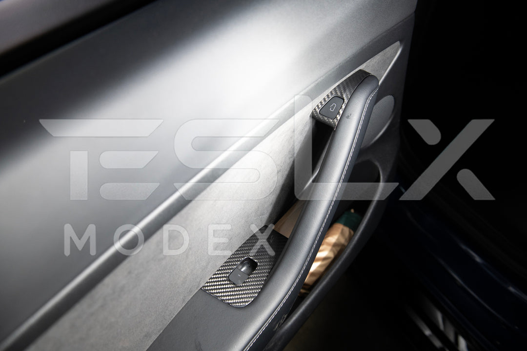 For 2020-2023 Tesla Model 3 Interior Glass Lifting Panel Cover