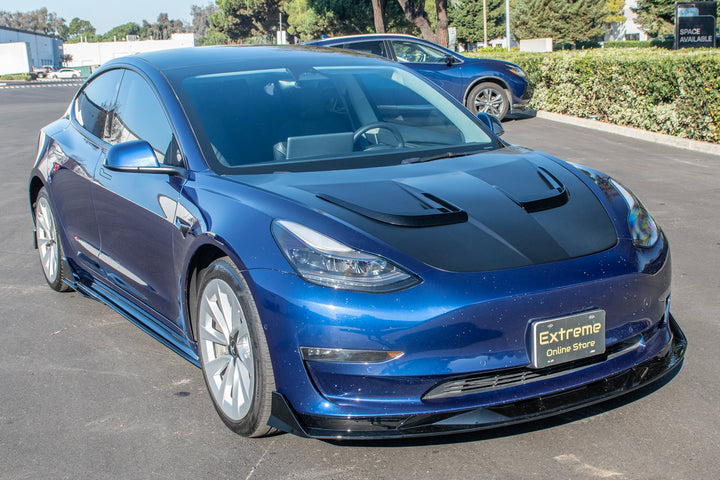 For 2017-2023 Tesla Model 3 Track Front Lip & Side Skirts