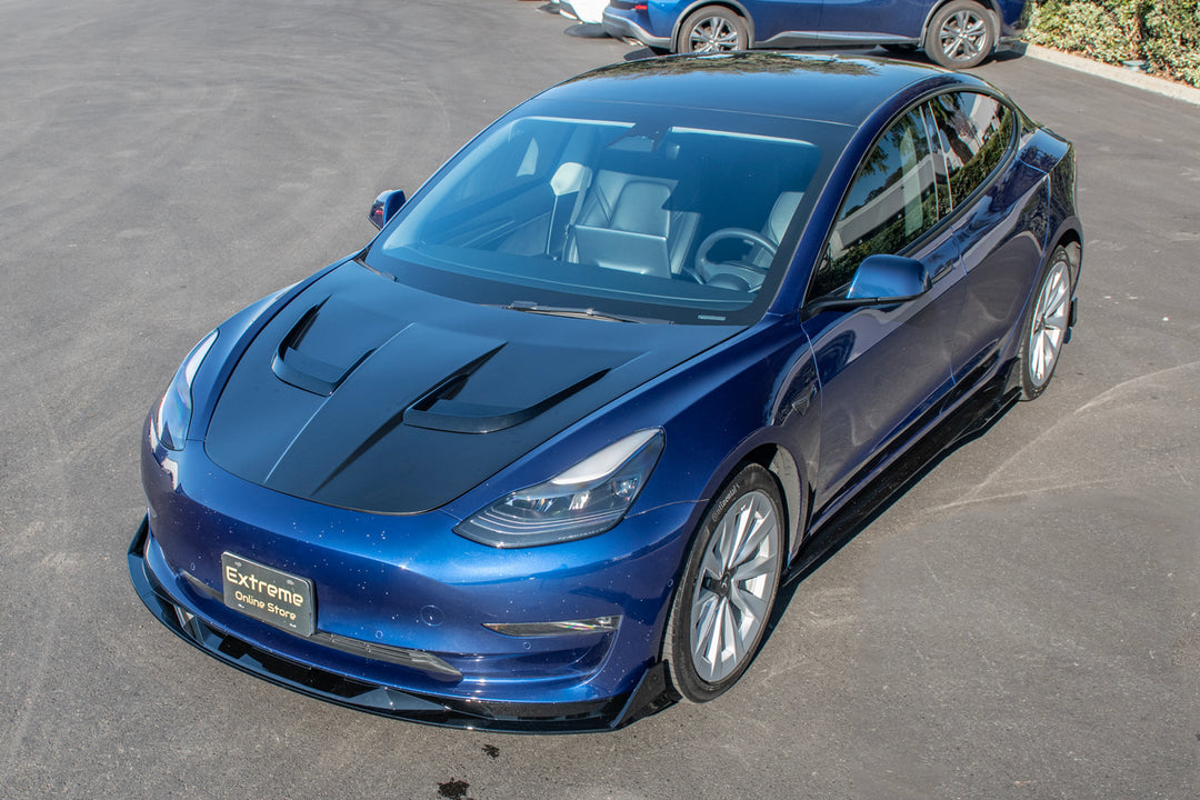 For 2017-2023 Tesla Model 3 Track Front Lip & Side Skirts
