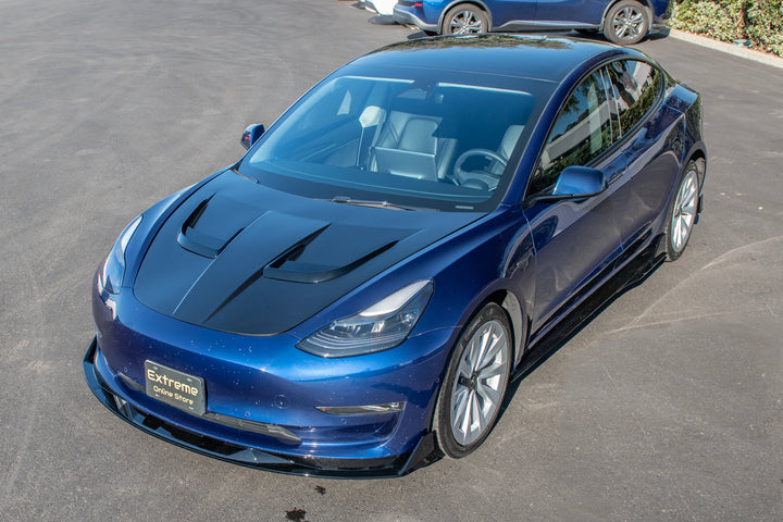 For 2017-2023 Tesla Model 3 Track Front Lip & Side Skirts
