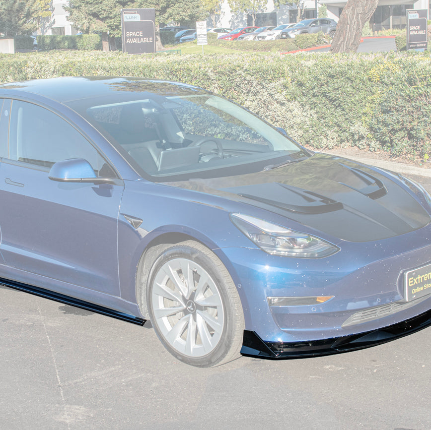 For 2017-2023 Tesla Model 3 Track Front Lip & Side Skirts