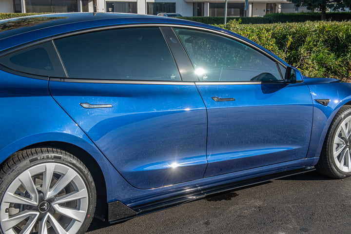For 2017-2023 Tesla Model 3 Track Front Lip & Side Skirts