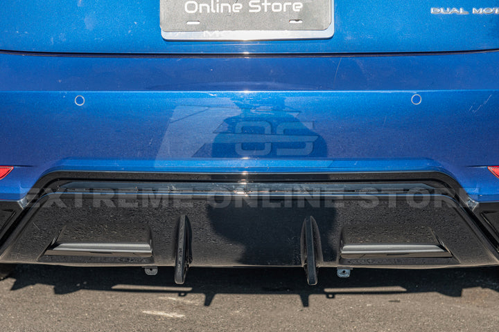 For 2017-2023 Tesla Model 3 Performance Style Rear Diffuser Lip