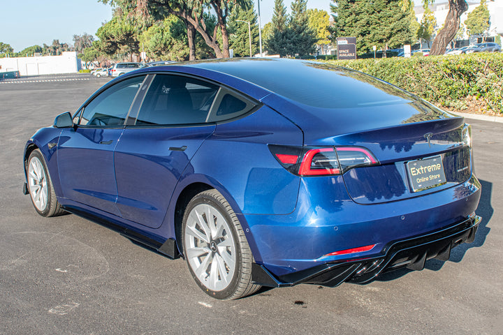 For 2017-2023 Tesla Model 3 Track Front Lip & Side Skirts