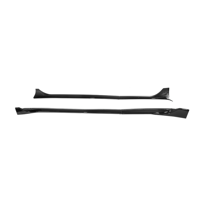For 2025-Present Tesla Model Y Track Style Side Skirts Rocker Panel Pair