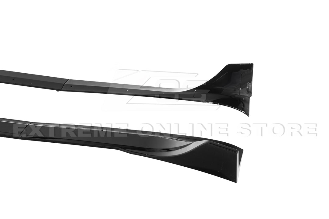 For 2025-Present Tesla Model Y Track Style Side Skirts Rocker Panel Pair