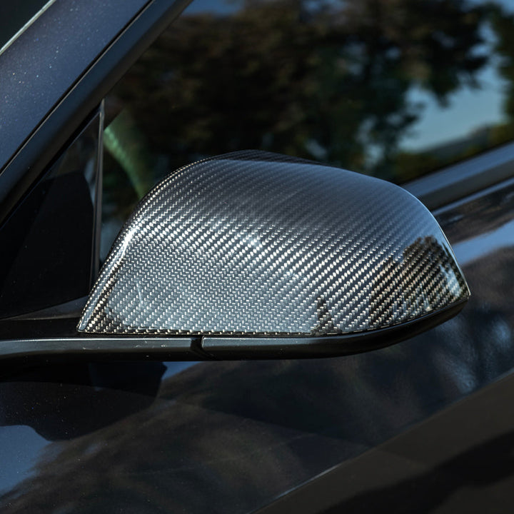 For 2024-Present Tesla Model 3 Side Mirror Cap Covers