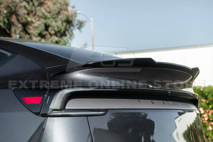 For 2025-Present Tesla Model Y Track Style Rear Trunk Wing Spoiler