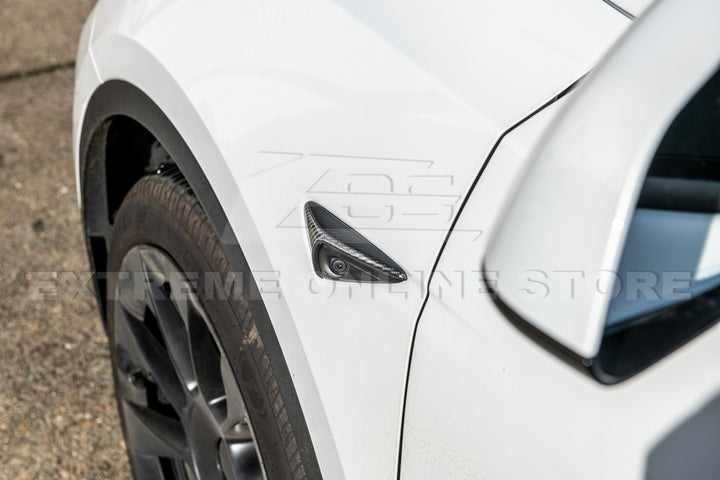 For 2020-2024 Tesla Model Y Front Door Camera Covers