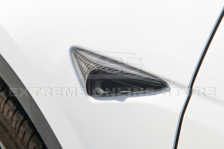For 2020-2024 Tesla Model Y Front Door Camera Covers